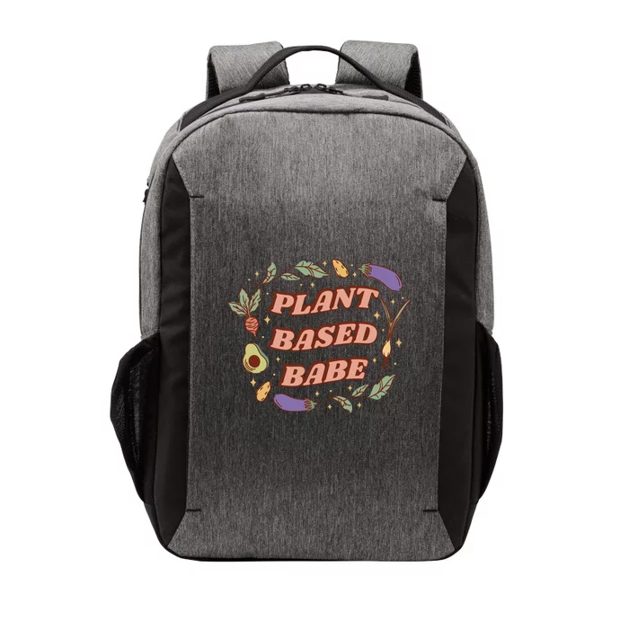 Plant Based Babe Vegan Life Vector Backpack