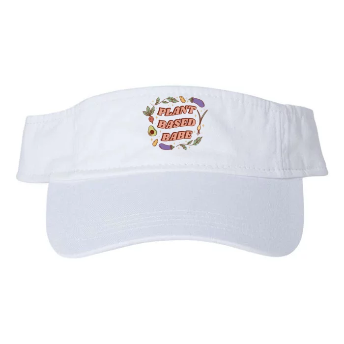 Plant Based Babe Vegan Life Valucap Bio-Washed Visor