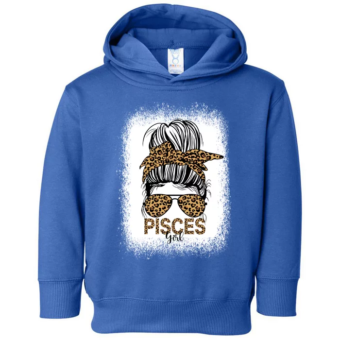 Pisces Birthday Born In February March Pisces Cool Gift Toddler Hoodie