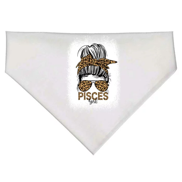 Pisces Birthday Born In February March Pisces Cool Gift USA-Made Doggie Bandana