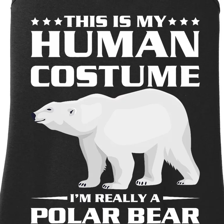 Polar Bear Costume Halloween Bears Ladies Essential Tank