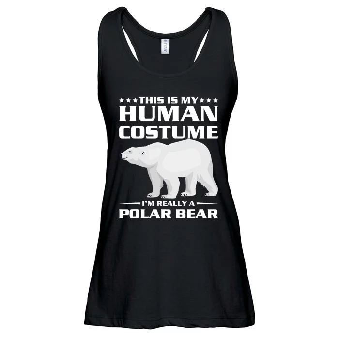 Polar Bear Costume Halloween Bears Ladies Essential Flowy Tank