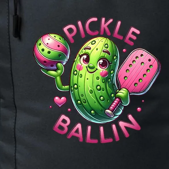 Pickle Ballin Cute Pickleball Pickleball Lovers Daily Commute Backpack