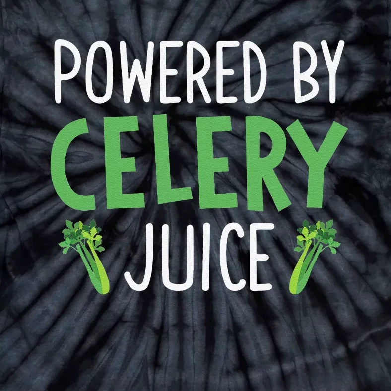 Powered By Celery Juice Tie-Dye T-Shirt