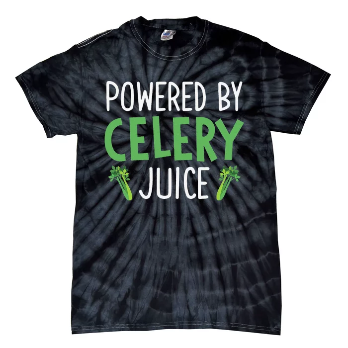 Powered By Celery Juice Tie-Dye T-Shirt