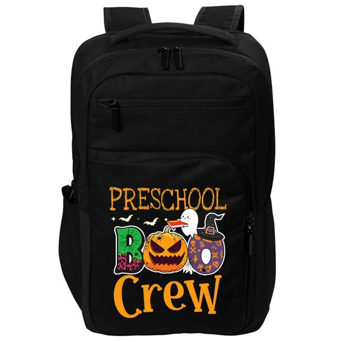 Preschool Boo Crew PreK Teachers Students Halloween Impact Tech Backpack