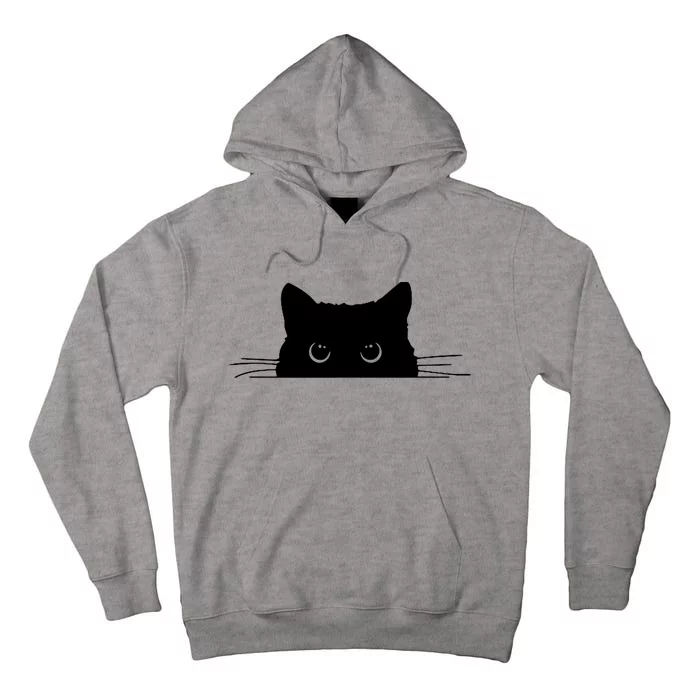 Pocket Black Cat Lover Adult Gift Tall Hoodie