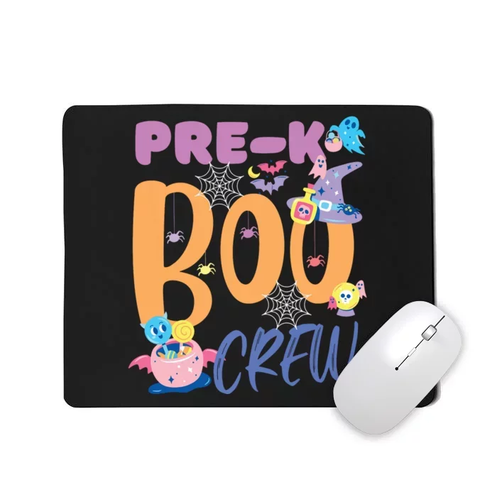 PreK Boo Crew Teacher Students Halloween Costume Party Team Mousepad