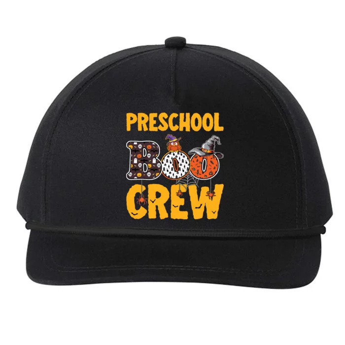 Preschool Boo Crew Student Teacher Team Halloween Costume Snapback Five-Panel Rope Hat