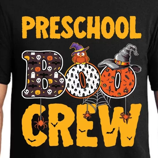 Preschool Boo Crew Student Teacher Team Halloween Costume Pajama Set