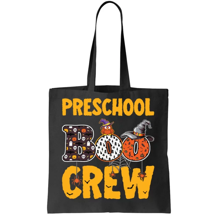 Preschool Boo Crew Student Teacher Team Halloween Costume Tote Bag