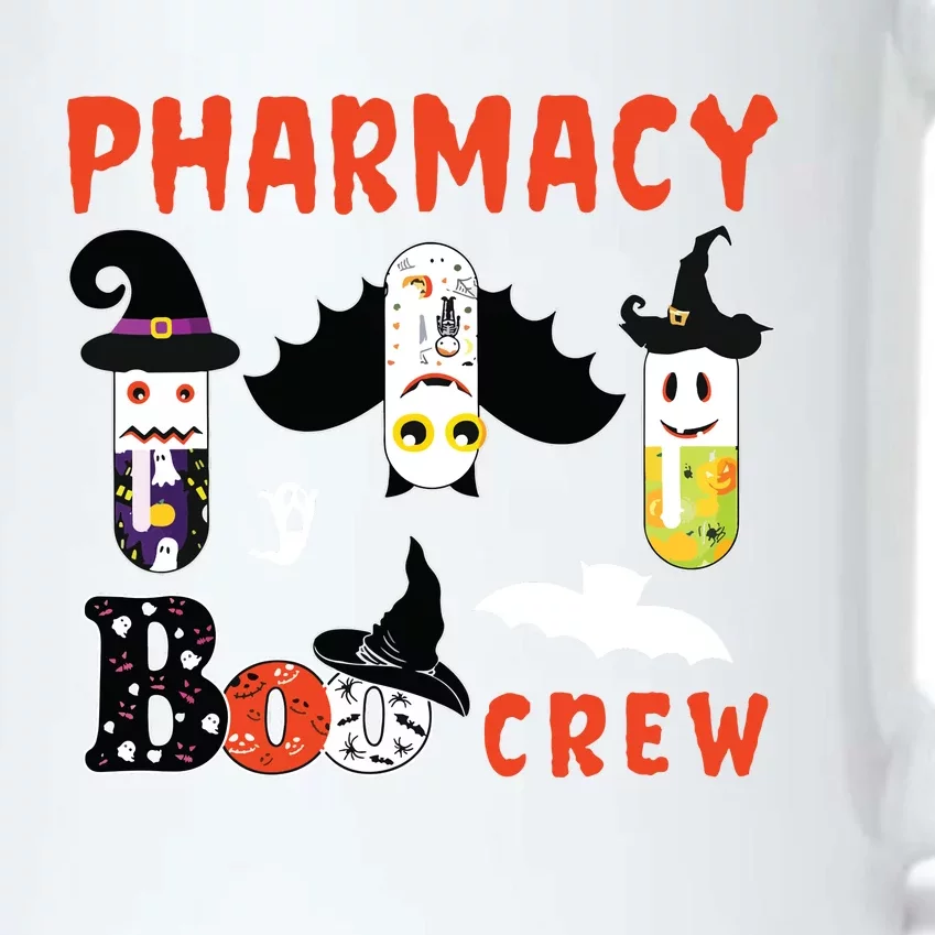 Pharmacy Boo Crew Pills Pharmacist Spooky Halloween Costume Black Color Changing Mug