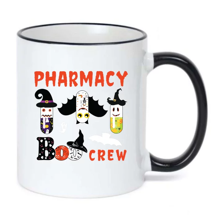 Pharmacy Boo Crew Pills Pharmacist Spooky Halloween Costume Black Color Changing Mug