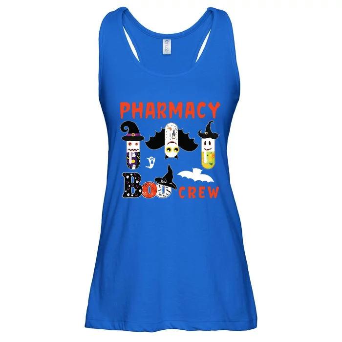 Pharmacy Boo Crew Pills Pharmacist Spooky Halloween Costume Ladies Essential Flowy Tank