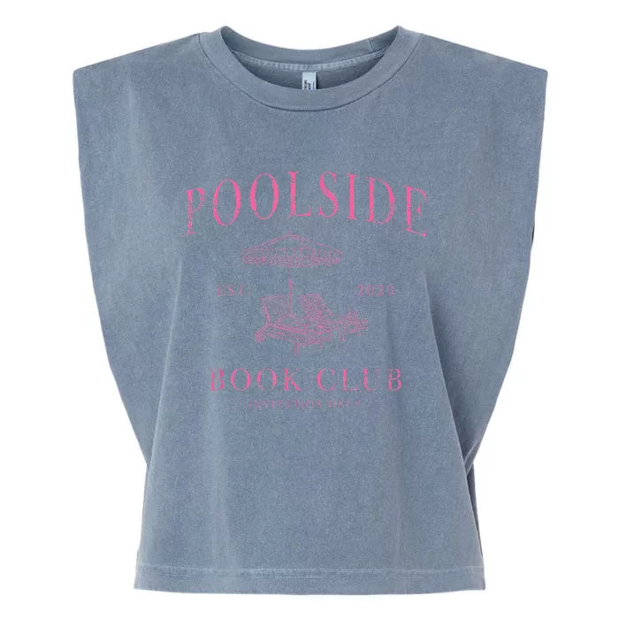 Poolside Book Club Garment-Dyed Women's Muscle Tee