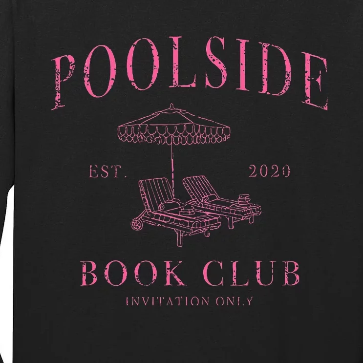 Poolside Book Club Tall Long Sleeve T-Shirt