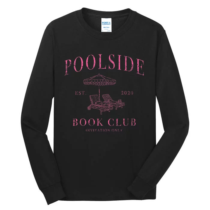 Poolside Book Club Tall Long Sleeve T-Shirt