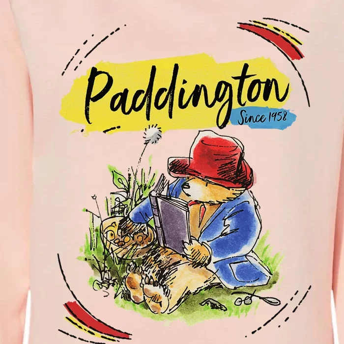 P.A.D.D.I.N.G.T.O.N B.E.A.R Classic Portrait Teddy Bears Picnic Womens California Wash Sweatshirt