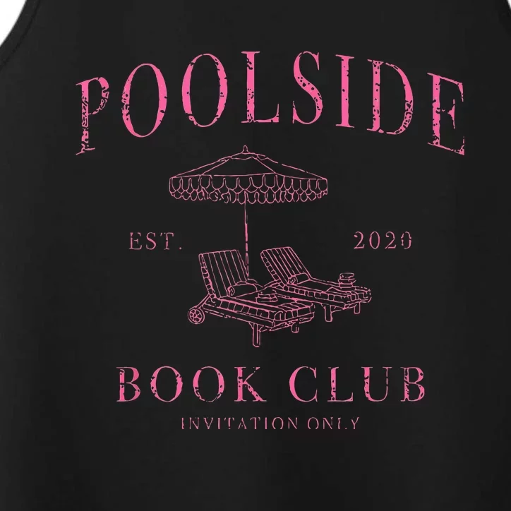 Poolside Book Club Performance Tank