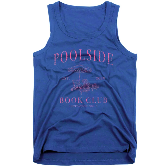 Poolside Book Club Tank Top