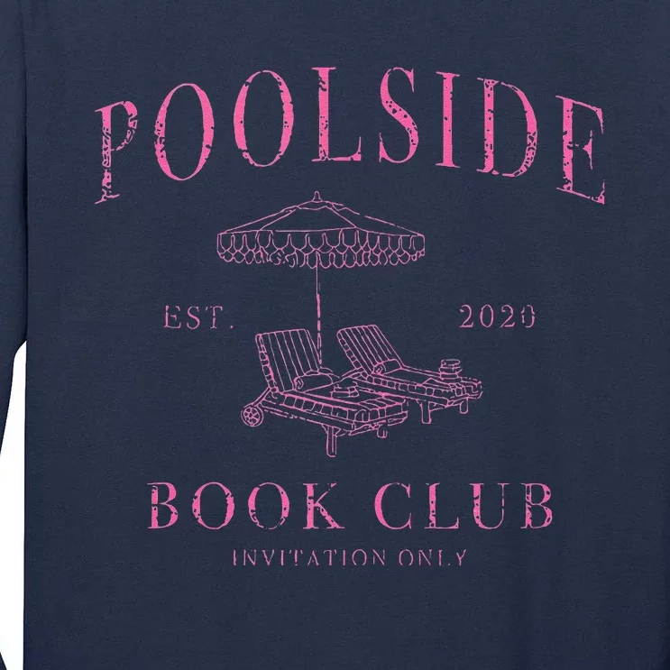 Poolside Book Club Tall Long Sleeve T-Shirt