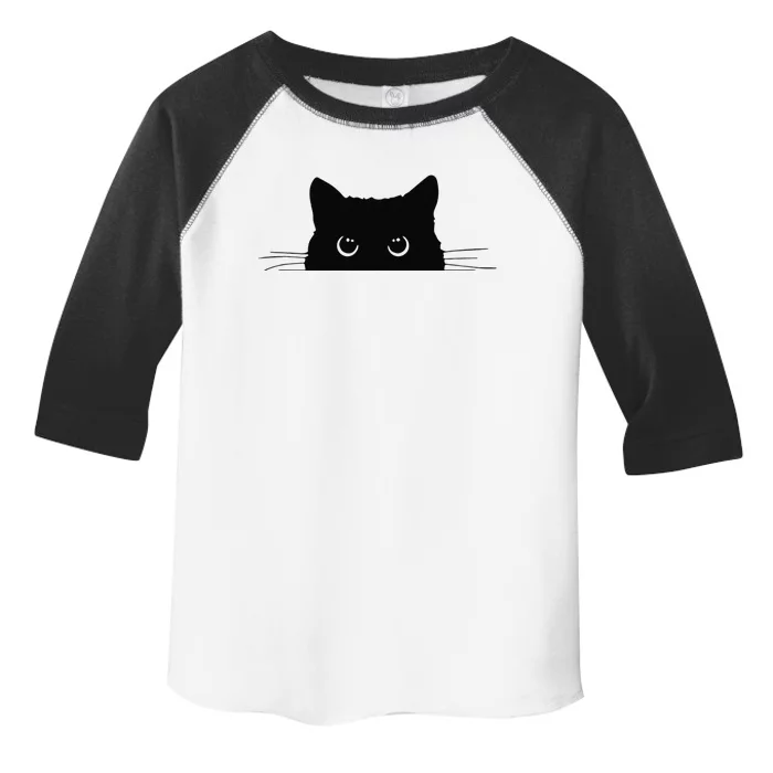 Pocket Black Cat Lover Gift Toddler Fine Jersey T-Shirt