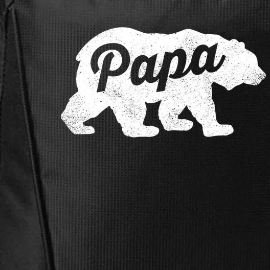 Papa Bear Cute Fathers Day Top Gift City Backpack