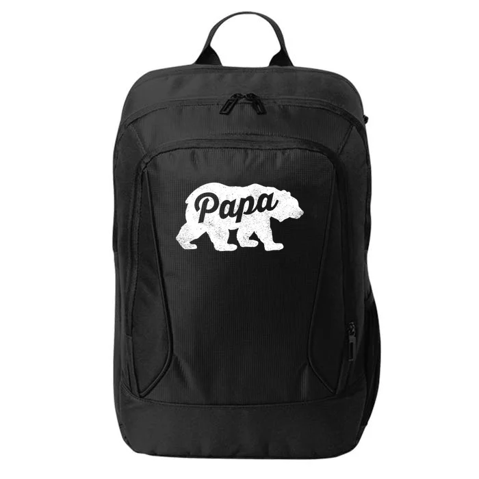 Papa Bear Cute Fathers Day Top Gift City Backpack