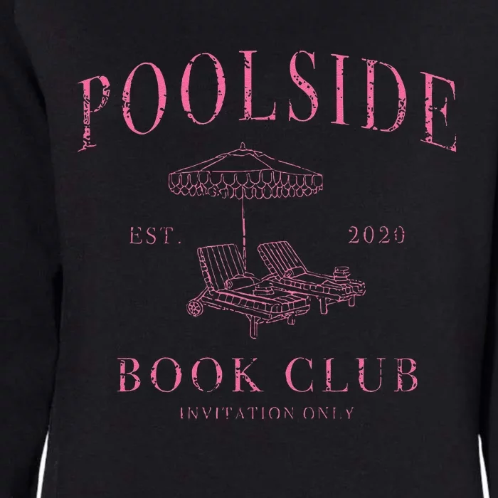 Poolside Book Club Womens California Wash Sweatshirt