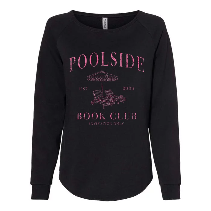 Poolside Book Club Womens California Wash Sweatshirt