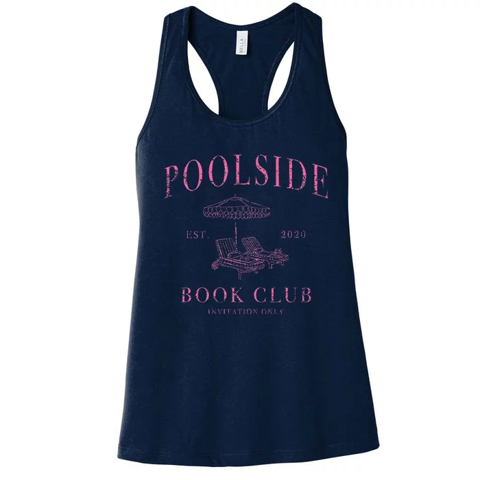 Poolside Book Club Women's Racerback Tank