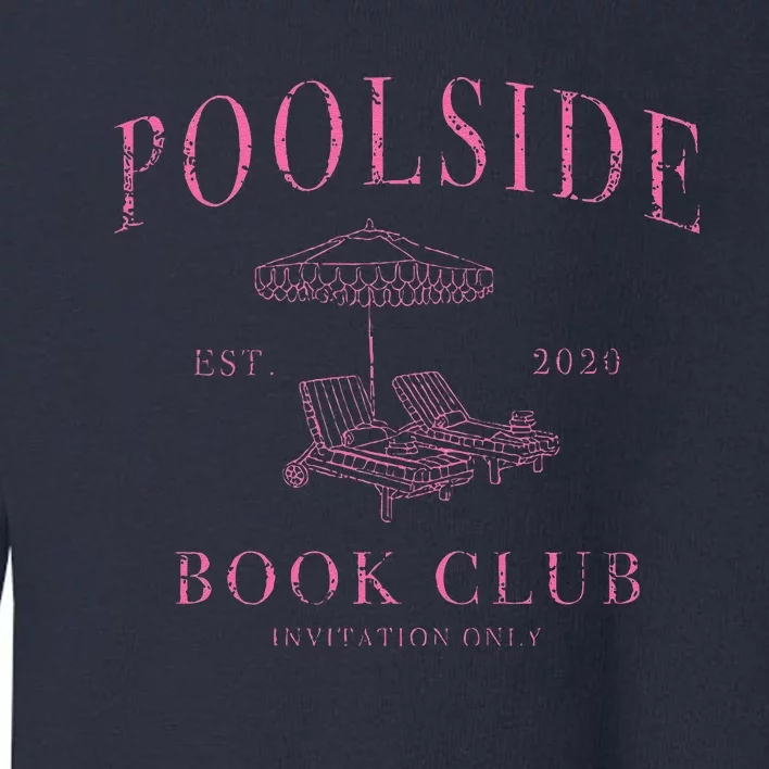 Poolside Book Club Toddler Sweatshirt