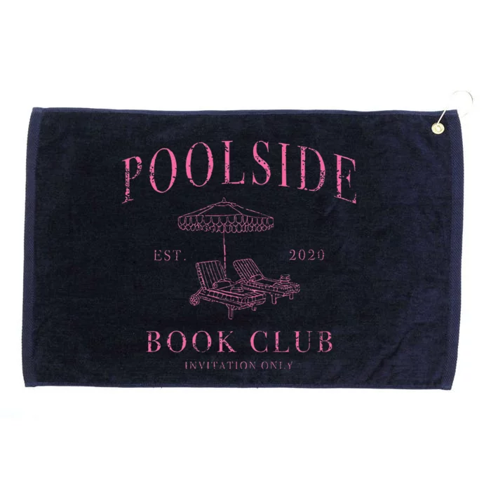 Poolside Book Club Grommeted Golf Towel