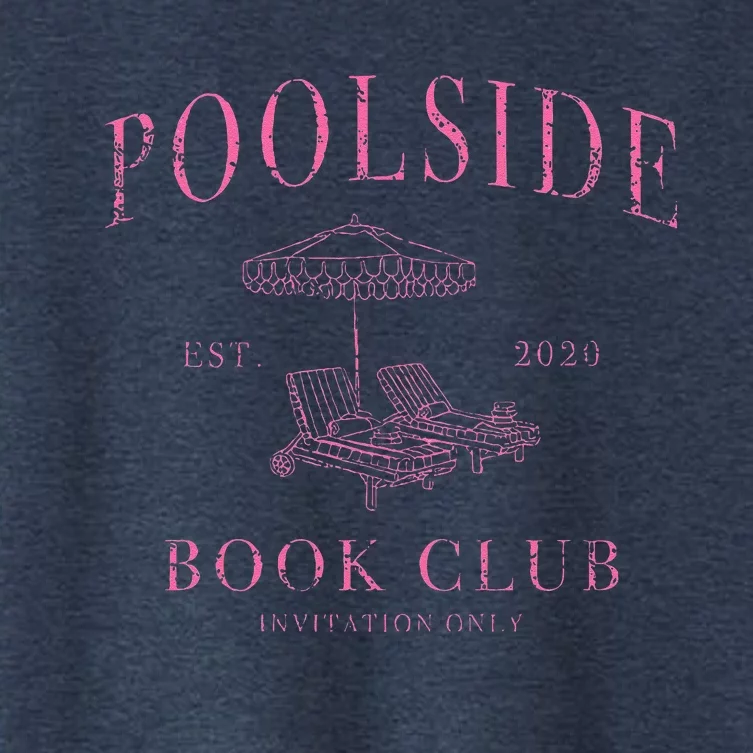 Poolside Book Club Women's Crop Top Tee