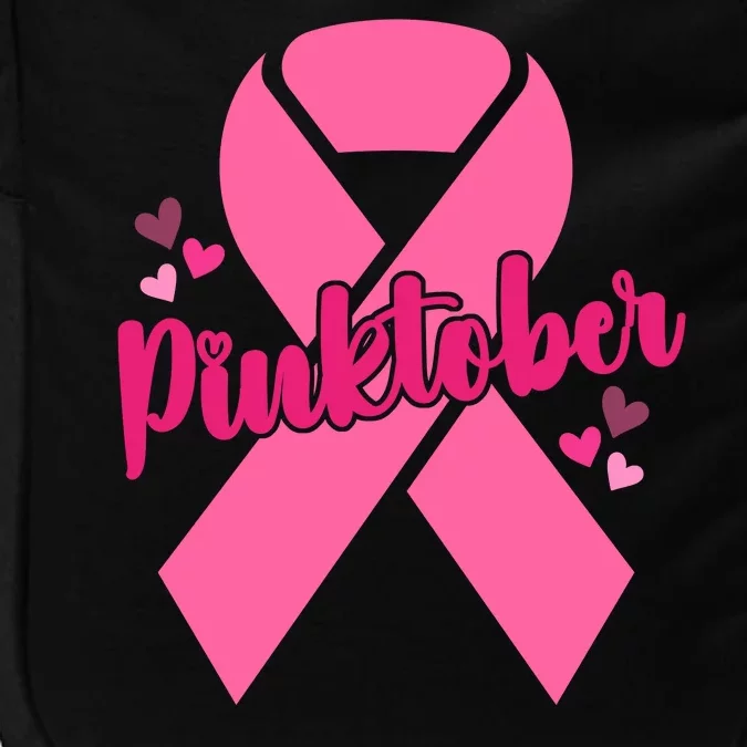 Pinktober Breast Cancer Awareness October Impact Tech Backpack