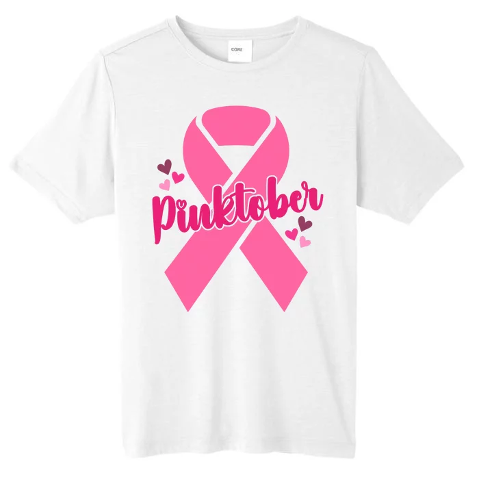 Pinktober Breast Cancer Awareness October ChromaSoft Performance T-Shirt