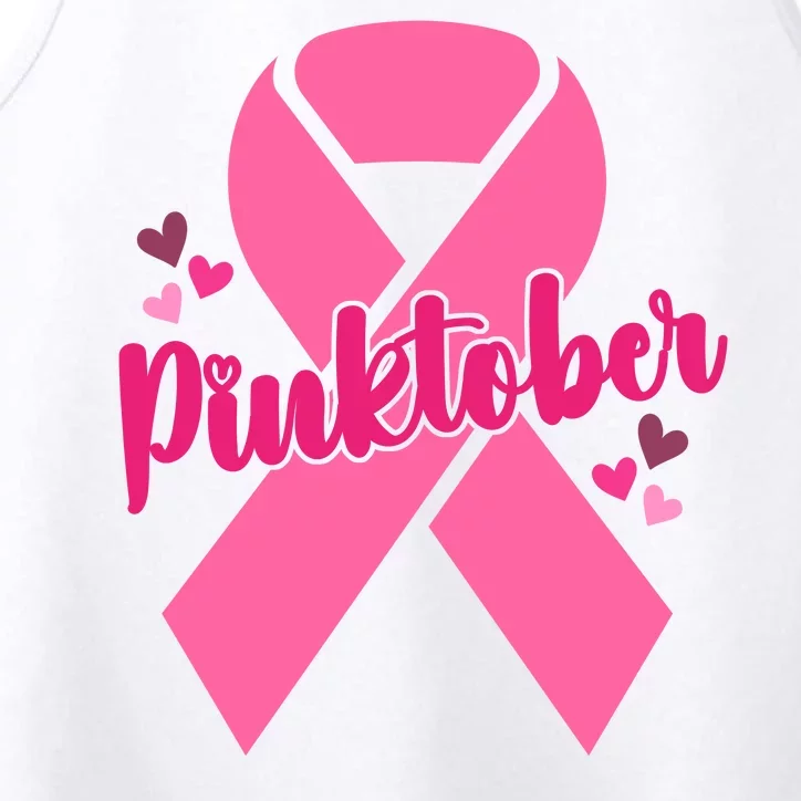 Pinktober Breast Cancer Awareness October Performance Tank