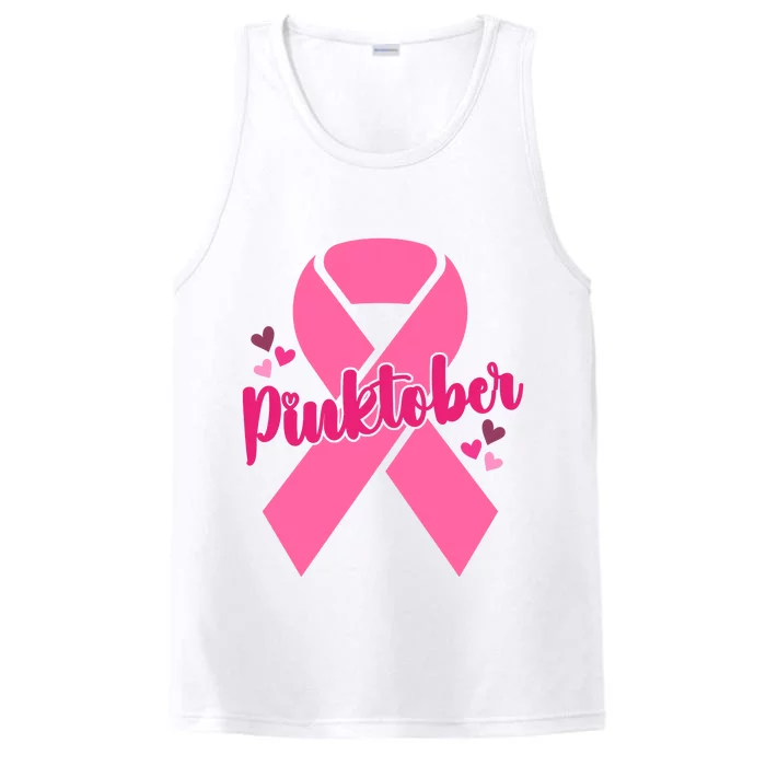 Pinktober Breast Cancer Awareness October Performance Tank