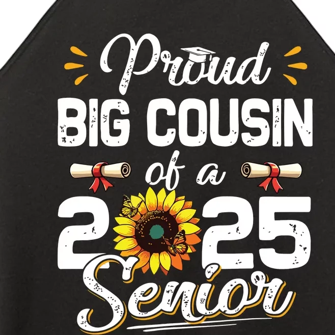 Proud Big Cousin Of A Class Of 2025 Senior Graduation 2025 Women’s Perfect Tri Rocker Tank