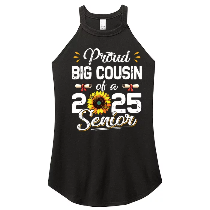 Proud Big Cousin Of A Class Of 2025 Senior Graduation 2025 Women’s Perfect Tri Rocker Tank