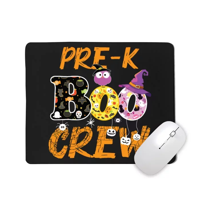 Prek Boo Crew Funny Halloween Costume Teacher Student Gift Mousepad