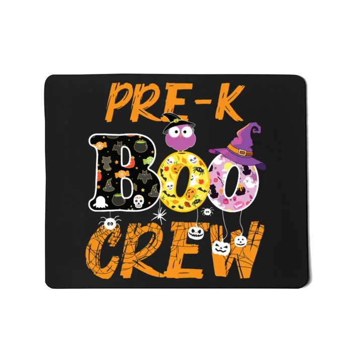 Prek Boo Crew Funny Halloween Costume Teacher Student Gift Mousepad