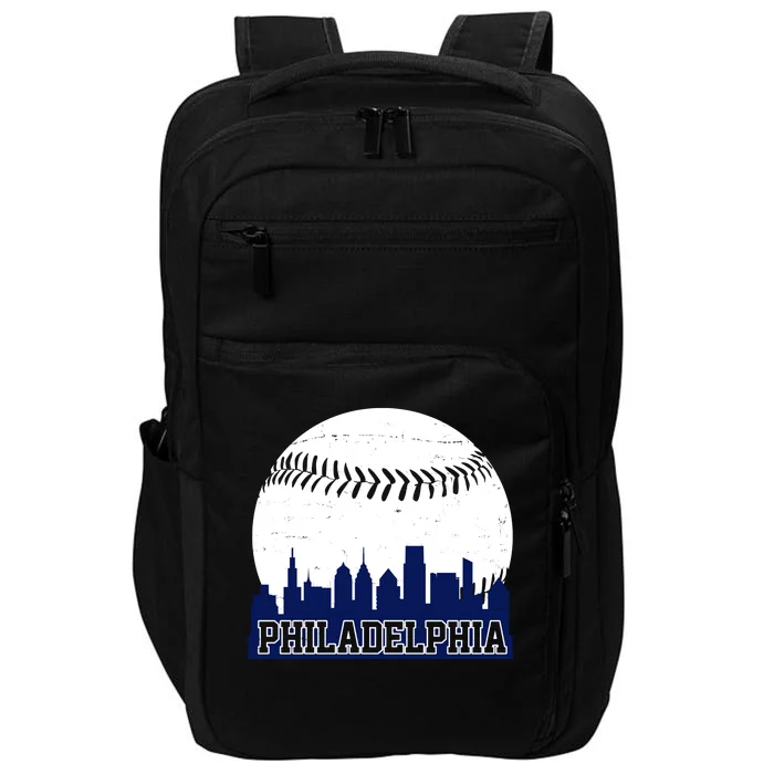 Philadelphia Baseball City Skyline Impact Tech Backpack