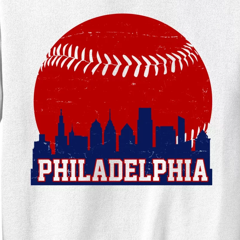 Philadelphia Baseball City Skyline Sweatshirt