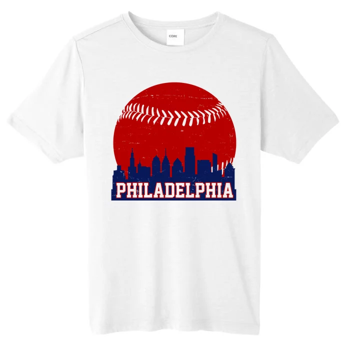 Philadelphia Baseball City Skyline ChromaSoft Performance T-Shirt