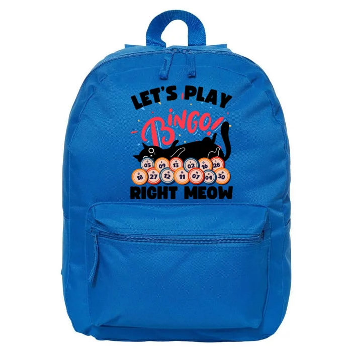 Play Bingo & Cat Bingo Player Gambling Bingo 16 in Basic Backpack