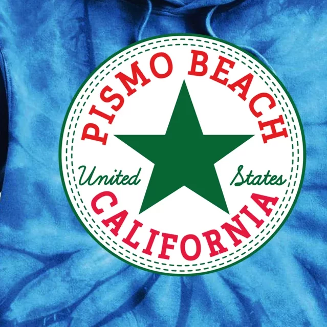 Pismo Beach California Usa Unites States Surfer Outfit Gift Tie Dye Hoodie