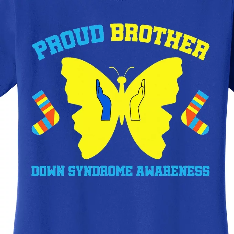 Proud Brother Down Syndrome Awareness Women's T-Shirt