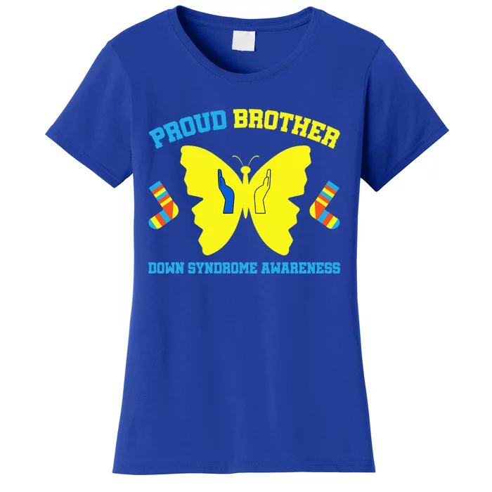 Proud Brother Down Syndrome Awareness Women's T-Shirt