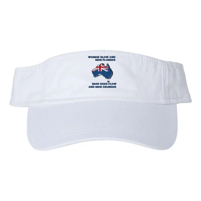 Plunder Beer Does Flow And Chunder Valucap Bio-Washed Visor